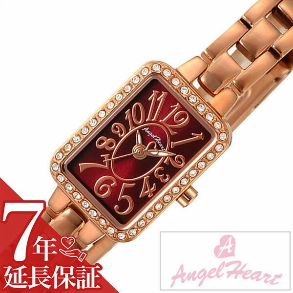 [延長保証対象]エンジェルハート 腕時計 AngelHeart 時計 エンジェルハート腕時計 エンジェルハート時計 トゥインクルハート Twinkle Heart レディース ボルドー TH16PR かわいい メタル ブレス ウォッチ 高校生 大学生 プレゼント ギフト