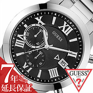 ゲス 腕時計 GUESS 時計 ゲス時計 ゲス腕時計 アトラス ATLAS メンズ ブラック W0668G3 メタル ベルト 人気 ブランド guesswatch ゲスウォッチ ファッション ウォッチ カジュアル シルバー プレゼント ギフト