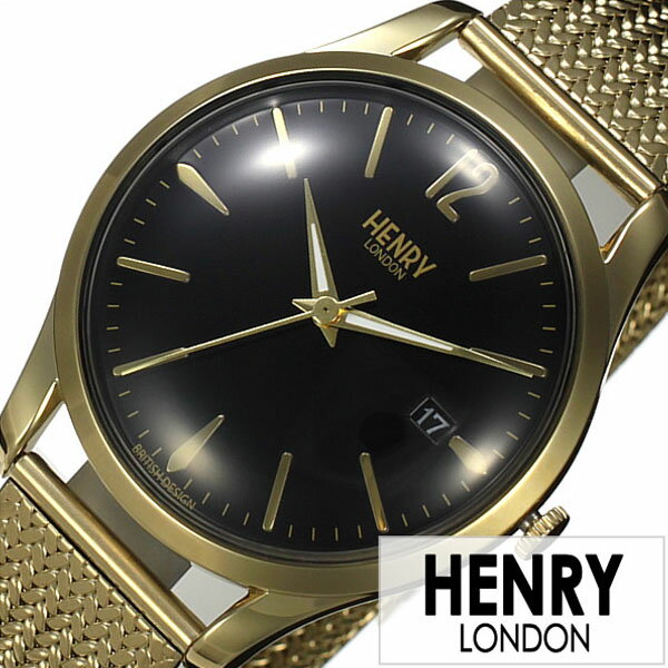 ヘンリーロンドン ビジネス腕時計 レディース ヘンリーロンドン 腕時計 HENRYLONDON 時計 ヘンリー ロンドン 時計 HENRY LONDON 腕時計 ウェストミンスター WESTMINSTER メンズ レディース ブラック HL39-M-0178 ブランド ペア ペアウォッチ ゴールド 腕時計 レディース 新生活
