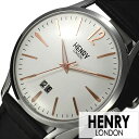 ヘンリーロンドン 腕時計 HENRYLONDON 時計 ヘンリー ロンドン HENRY LONDON ハイゲート メンズ レディース ホワイト HL41-JS-0067 ブランド アンティーク シンプル 革 レザー ベルト ブラック シルバー ギフト