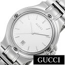 グッチ 腕時計 GUCCI 時計 グッチ 時計 GUCCI 腕時計 9045 メンズ シルバー YA ...