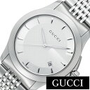 グッチ 腕時計 GUCCI 時計 Gタイムレス G Timeless メンズ シルバー YA126401 人気 ブランド 防水 高級 メタル ベルト 彼氏 旦那 夫 息子 プレゼント ギフト