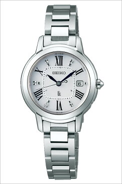 [あす楽]【延長保証対象】セイコー 腕時計 SEIKO 時計 セイコー 時計 SEIKO 腕時計 ルキア LUKIA レディース ホワイト SSQW035 正規品 ビジネス スーツ オフィスカジュアル シンプル ラウンド チタン ソーラー 電波時計 [ プレゼント ギフト 新生活 ]