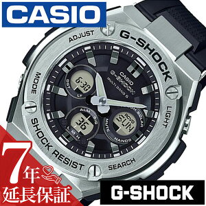 【延長保証対象】カシオ 腕時計 CASIO 時計 ジーショック ジースチール G-SHOCK G-STEEL メンズ ブラック GST-W310-1AJF 正規品 耐久 Gショック ラバー カジュアル アウトドア ラウンド カレンダー ソーラー 電波時計 プレゼント ギフト 新生活 母の日