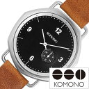 【10%OFF 2420円引】コモノ 腕時計 時計 KOMONO オルソン コニャック ORSON COGNAC メンズ レディース ユニセックス ブラック KOM-W4152 正規品 人気 ブランド 革 レザー ベルト シンプル おしゃれ ブラウン プレゼント ギフト