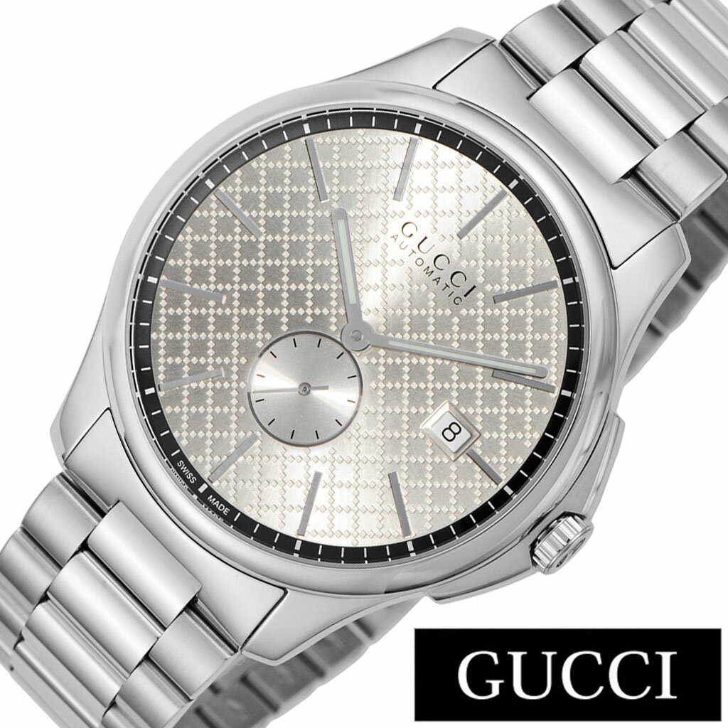 グッチ 腕時計（メンズ） グッチ 腕時計 GUCCI 時計 グッチ 時計 GUCCI 腕時計 Gタイムレス G-TIMELESS メンズ シルバー YA126320 ブランド 防水 高級 おすすめ ファッション メタル 新社会人 新生活 彼氏 旦那 夫 息子 プレゼント ギフト 新社会人 父の日