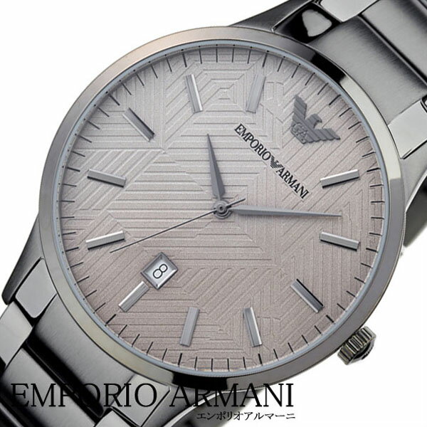 エンポリオアルマーニ AR2022 腕時計（メンズ） EMPORIO ARMANI 腕時計 エンポリオ アルマーニ 時計 レナート RENATO メンズ腕時計 グレー AR11120 ブランド 人気 トレンド 高級 防水 シルバー ステンレス スーツ フォーマル ビジネス プレゼント ギフト 新社会人 父の日 新生活 新社会人