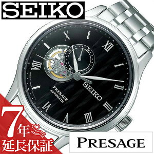 【延長保証対象】セイコー プレザージュ 腕時計 SEIKO PRESAGE 時計 プレサージュ 腕時計 メンズ腕時計 ブラック SARY093 セイコー腕時計 メカニカル 機械式 自動巻 腕時計 ビジネス カジュアル スーツ ドレス かっこいい おしゃれ 男性 女性 ベルト アナログ 母の日