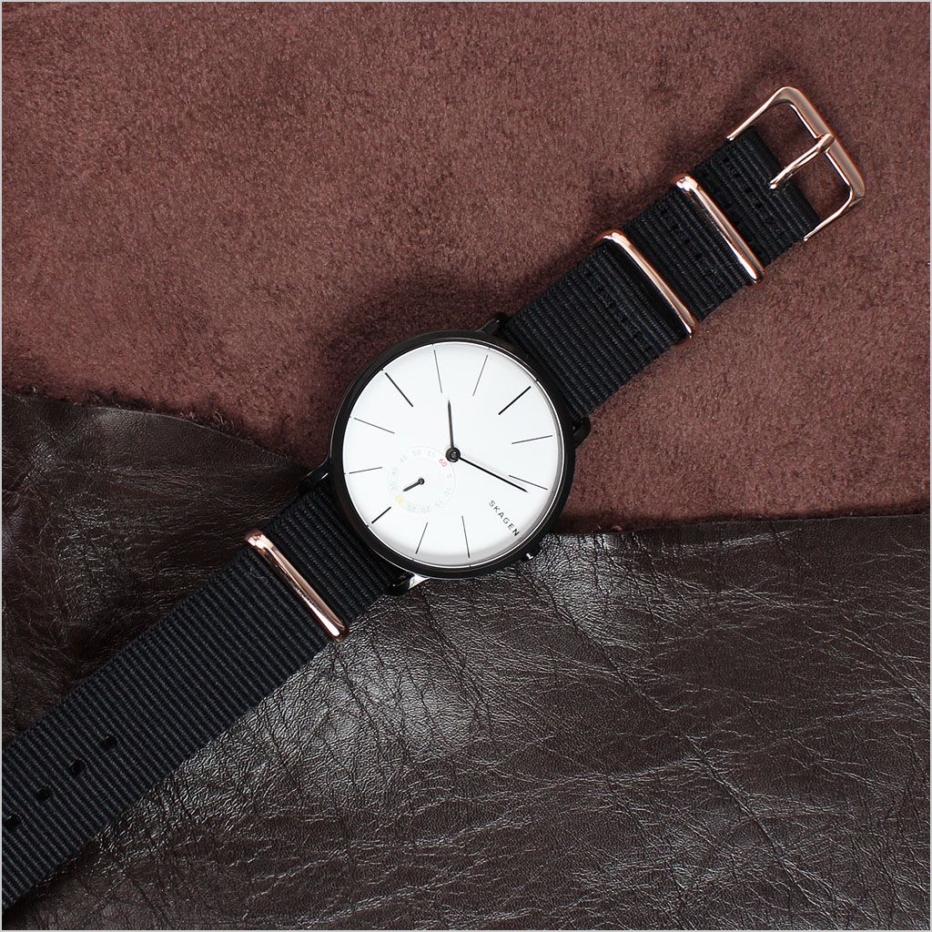 エモニーク emonique ナイロン編み FABRIC Apple Watch Band スマートウォッチバンド【38/40/41/42/44/45/49mm対応】 （オフホワイト）