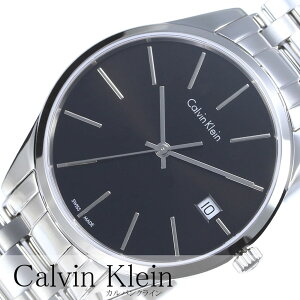 カルバンクライン 腕時計 CalvinKlein時計 Calvin Klein カルバン クライン 時計 タイム Time レディース ブラック K4N23141 アナログ ブラック シルバー ck シーケー シンプル ファッション 人気 ビジネス ブランド プレゼント ギフト