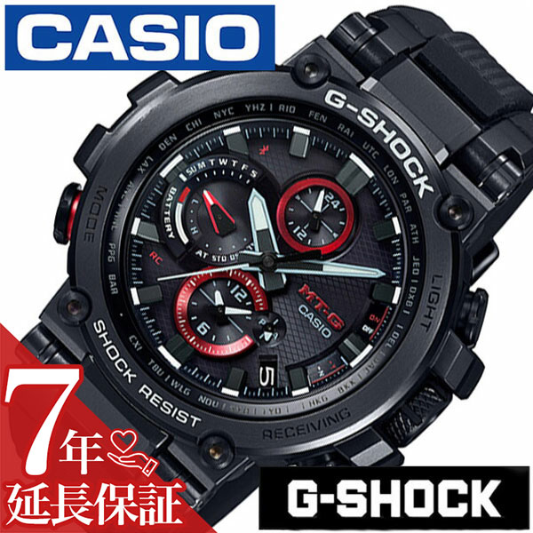 楽天腕時計専門店ハイブリッドスタイル[延長保証対象]カシオ 腕時計 CASIO 時計 Gショック G-SHOCK メンズ ブラック MTG-B1000B-1AJF Gショック メタル ブラック スマートフォンリンク アナログ ストップウオッチ アウトドア ランニング スポーツ ソーラー 正規品 防水 液晶 頑丈 新社会人 父の日