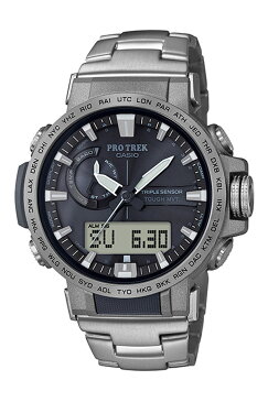 [あす楽]カシオ 腕時計 CASIO 時計 CASIO腕時計 カシオ時計 プロトレック クライマー ライン PROTREK Climber Line メンズ ブラック PRW-60T-7AJF [ PRW-60 カジュアル 登山 アウトドア クライミング アナログ デジタル アラーム ストップウォッチ ソーラー 電波 ]