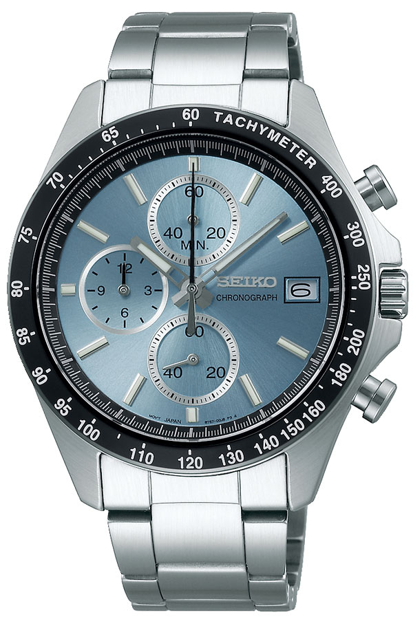 セイコー 腕時計 SEIKO 時計 スピリット SPIRIT メンズ ブルー SBTR029 メンズ腕時計 腕時計メンズ 旦那 彼氏 ビジネス 仕事 スーツ クロノ クロノグラフ 就活 社会人 CHGRWAT プレゼント ギフト