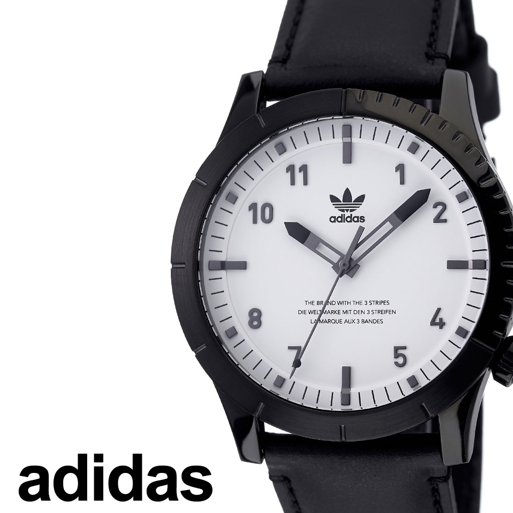 アディダス 腕時計 adidas 時計 adidas腕時計 アディダス時計 サイファーエルエックス1 CYPHER_LX1 メンズ レディース ホワイト Z06-005-00 人気 お洒落 流行 ブランド ラウンド 革 シンプル アナログ ストリート プレゼント ギフト 旅行 クリスマスのサムネイル