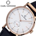【10%OFF 2970円引】カールエドモンド 腕時計 CARLEDMOND 時計 リョーリット Ryolit 男女兼用 ホワイト CER3611-BLR18 正規品 人気 北欧 デザイナー オーガニック レザー 革 革ベルト 仕事 誕生日 記念 祝い ビジネス カジュアル 個性的 おしゃれ シンプル プレゼント ギフト