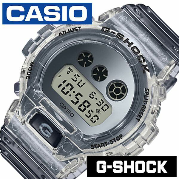 [延長保証対象]カシオ 腕時計 CASIO 時計 クリアースケルトン G-SHOCK メンズ シルバ ...