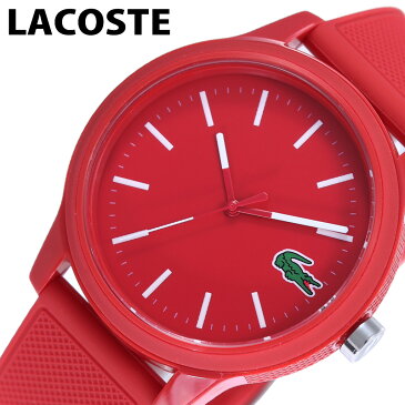 [当日出荷] ラコステ 腕時計 LACOSTE 時計 メンズ レディース 腕時計 レッド LC2010988 [ 新作 人気 ブランド 防水 カラフル おしゃれ かわいい 普段使い シリコン シリコンベルト 赤 ラバー テニス ゴルフ ゴルフウェア 誕生日 プレゼント ギフト 新生活 ]