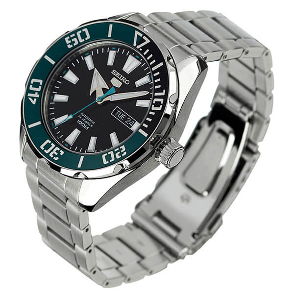 [当日出荷] セイコー 腕時計 SEIKO 時計 セイコーファイブ スポーツ SEIKO5 SPORTS メンズ ブラック SRPC53K1 [ 人気 ブランド おすすめ 防水 ステンレス ベルト メタル カレンダー 逆輸入 限定 社会人 スーツ 仕事 ] [ プレゼント ギフト 新生活 ]