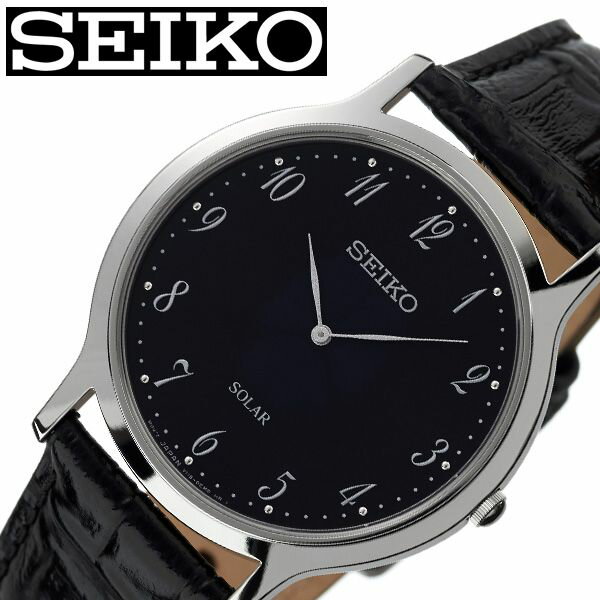 セイコー 腕時計 SEIKO 時計 メンズ ブルー SUP861P1 人気 ブランド おすすめ 防水 革 レザー ベルト ソーラー 逆輸入 限定 社会人 スーツ 仕事 ビジネス 彼氏 旦那 夫 大人 かっこいい カジュアル 上品 プレゼント ギフト 新生活 新社会人