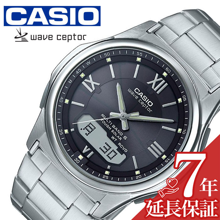 ウェーブ カシオ 腕時計 CASIO 時計 ウェーブセプター WAVE CEPTOR メンズ 腕時計 ブラック WVA-M630D-1A4JF 人気 ブランド 正規品 防水 電波 ソーラー カレンダー アラーム アナデジ おしゃれ ビジネス フォーマル プレゼント ギフト 新生活 新社会人