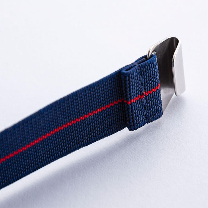 マリーンナショナルストラップ 腕時計ベルト MARINE NATIONAL STRAP 時計 20mm メンズ レディース ベルト BT-MN-20-NVRD-SV 正規品 人気 カスタム 工具 取り替え 取り付け 交換 道具 バンド ストラップ 取り外し プレゼント ギフト