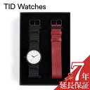 ティッドウォッチズ 腕時計 TID watches 時計 ホリデイセット Holiday Set メンズ レディース ホワイト 10200124HS 人気 ブランド ファッション おしゃれ かわいい 北欧 替えベルト 替えストラップ 革ベルト シンプル ギフト 父の日 新生活 新社会人