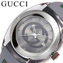 グッチ 腕時計（レディース） グッチ 腕時計 GUCCI 時計 シンク SYNC メンズ レディース グレー YA137109A 人気 ブランド おすすめ 高級 ファッション カジュアル おしゃれ スイス製 トレンド 流行 プレゼント ギフト 新社会人 母の日 父の日