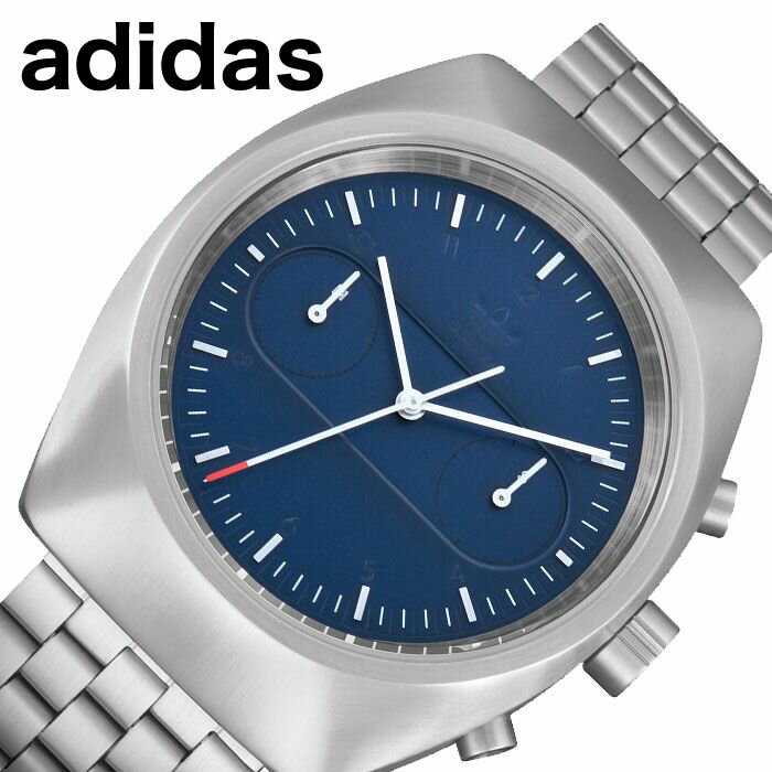アディダス 腕時計（メンズ） アディダス 腕時計 adidas 時計 プロセス クロノ M3 PROCESS CHRONO M3 メンズ ネイビー Z18-3179-00 人気 ブランド カジュアル スポーツ ファッション おしゃれ ストリート プレゼント ギフト 新社会人 父の日