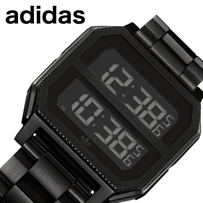 アディダス 腕時計（メンズ） アディダス 腕時計 adidas 時計 アーカイブ MR2 ARCHIVE MR2 メンズ レディース 液晶 Z21-001-00 人気 ブランド カジュアル スポーツ ファッション おしゃれ ストリート プレゼント ギフト 新社会人 母の日 父の日 新生活 新社会人