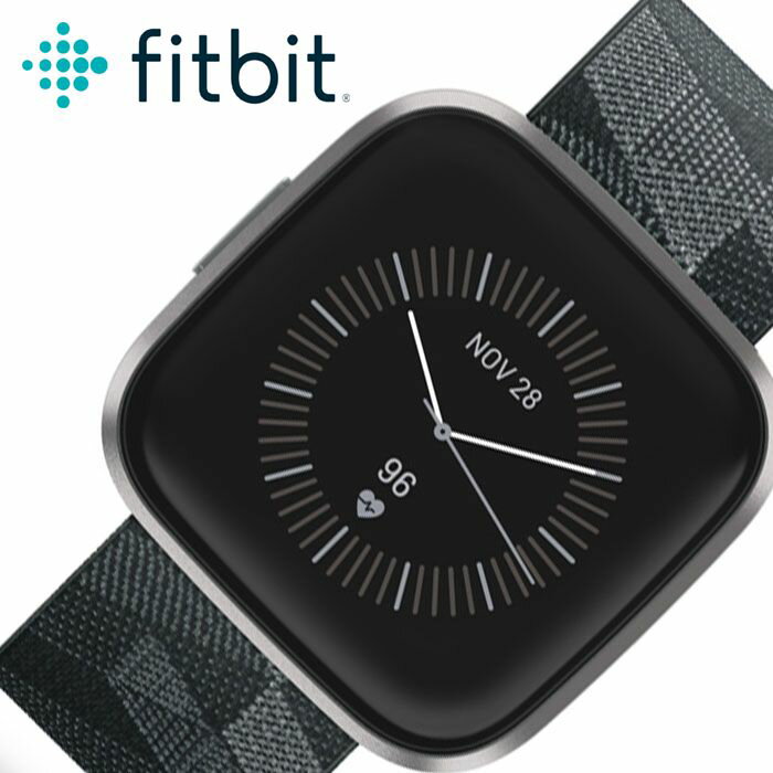 Fitbit 腕時計 フィットビット 時計 ヴァーサ2 Versa 2 メンズ レディース 腕時計 液晶 FB507GYGY 人気 ブランド おすすめ 防水 アウトドア スポーツ トレーニング ジム ジョギング ランニング カジュアル ビジネス プレゼント ギフト 新社会人 母の日 父の日