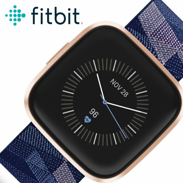 Fitbit 腕時計 フィットビット 時計 ヴァーサ2 Versa 2 メンズ レディース 腕時計 液晶 FB507RGNV 人気 ブランド おすすめ 防水 アウトドア スポーツ トレーニング ジム ジョギング ランニング カジュアル ビジネス プレゼント ギフト 新社会人 母の日 父の日