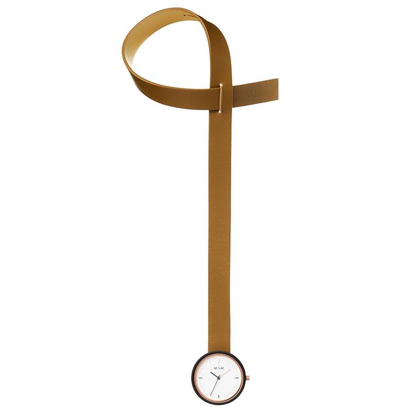 マム 腕時計 MAM 時計 クリップ Clip 087 メンズ レディース ベージュ MAM088 [ 人気 おすすめ ベジタブル タンニン なめし サンダルウッド シンプル カジュアル ナチュラル ブラウン ベージュ 個性的 ペア ウォッチ お揃い コーデ 彼女 彼氏 恋人 プレゼント ギフト ]