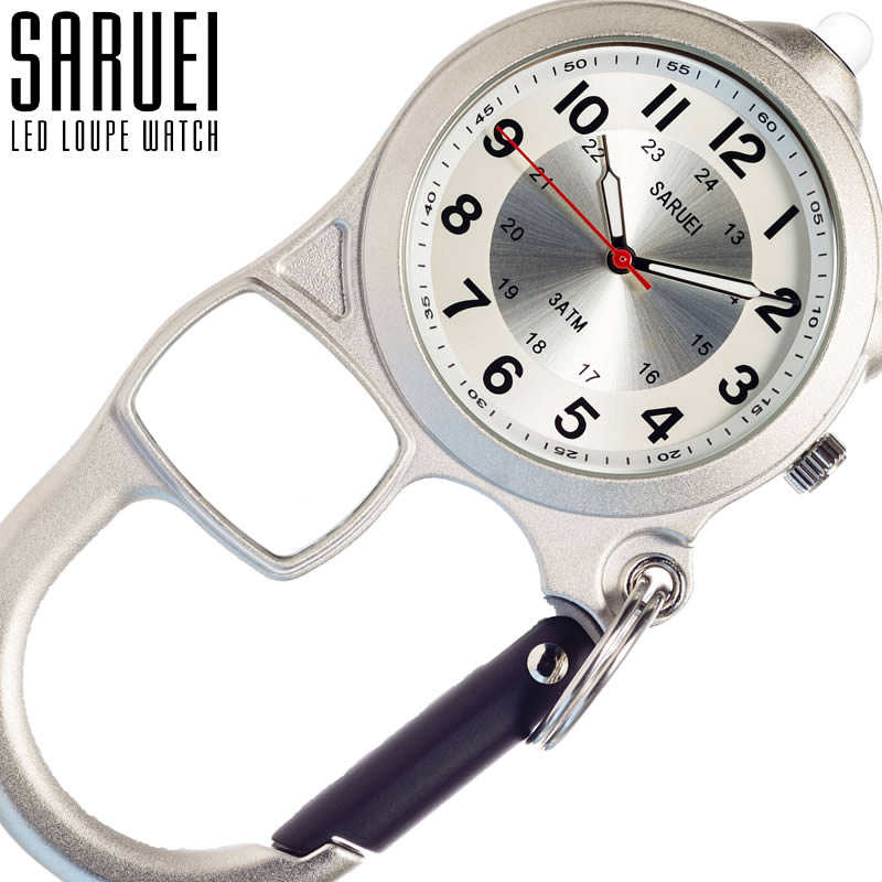 サルエイ 時計 SARUEI カラビナ キーホルダー SAR