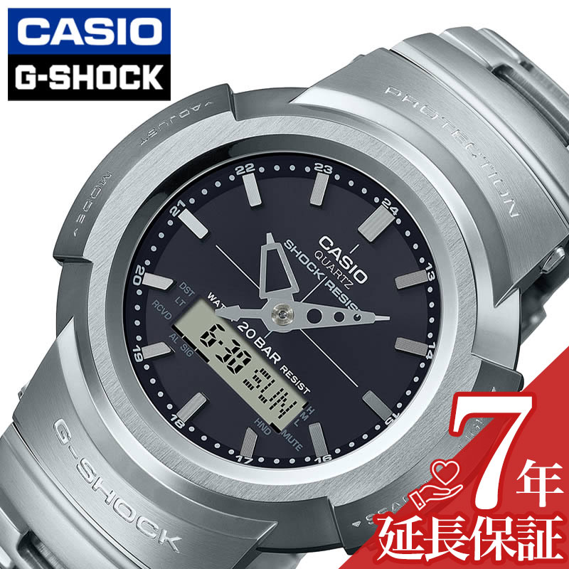 CASIO 腕時計 カシオ 時計 Gショック G-Shock メンズ 腕時計 ブラック AWM-500D-1AJF アナデジ タフソーラー 電波時計 デジタル 液晶 防水 復刻限定 プレゼント ギフト 新社会人 父の日 プレゼント