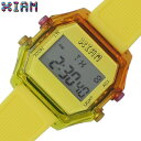 サマー 腕時計 I am the watch アイアムザウォッチ 時計 ユニセックス イエロー KIT529 ブランド おしゃれ ファッション カジュアル デジタル レトロ カラフル かわいい 親子 ペア お揃い お揃コーデ