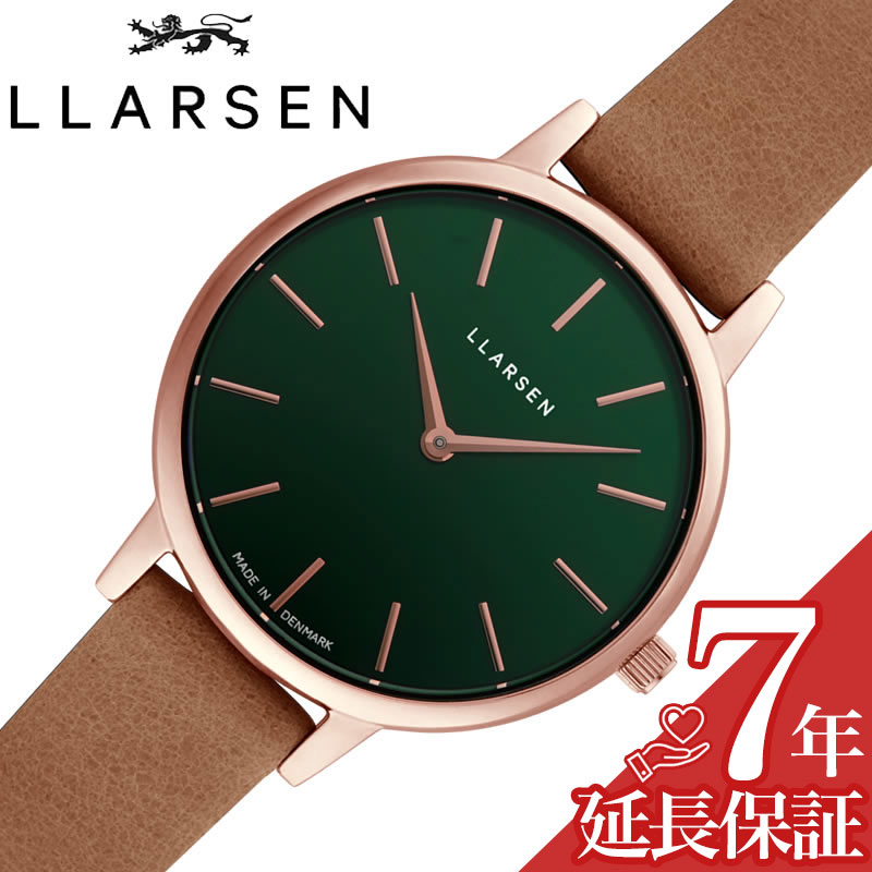 LLARSEN 腕時計 エルラーセン 時計 キャロライン Caroline レディース グリーン LL146RFCM アナログ アンティーク クラシック ブレスレット アクセサリー プレゼント
