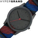 【10%OFF 612円引】数量限定 HYPERGRAND 腕時計 ハイパーグランド 時計 ユニセックス グレー NW01BYLN 人気 ブランド おしゃれ ファッション カジュアル レトロ プレゼント ギフト