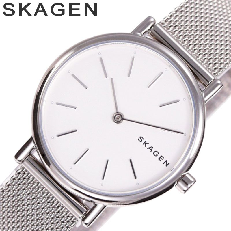 スカーゲン 【35%OFF 7898円引】スカーゲン 腕時計 SKAGEN 時計 SKAGEN 腕時計 スカーゲン 時計 シグネチャー SIGNATUR レディース 腕時計 ホワイト SKW2692 人気 ブランド おすすめ おしゃれ 北欧 ラウンド アナログ シンプル カジュアル ファッション 大学生 彼女