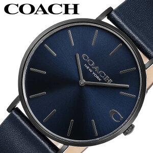 COACH 腕時計 コーチ 時計 チャールズ CHARLES レディース 腕時計 ダークネイビー 14602472 セレブ ジュエリー デザイナー ブランド カジュアル ファッション おしゃれ ラウンド シンプル ミニマル 人気 話題 雑誌 ギフト プレゼント 新社会人 新生活