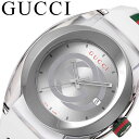 GUCCI 腕時計 グッチ 時計 SYNC メンズ シルバー YA137102A 人気 おすすめ 高級 ブランド 大人 かっこいい クラシック フォーマル ビジ...