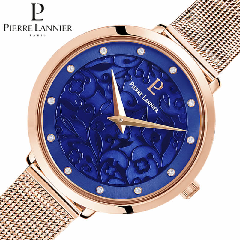 ピエールラニエ 腕時計 レディース ピエールラニエ 腕時計 Pierre Lannier 時計 エオリア Eolia レディース 腕時計 ブルー P039L968 人気 おすすめ おしゃれ ブランド プレゼント ギフト 新社会人 母の日 プレゼント