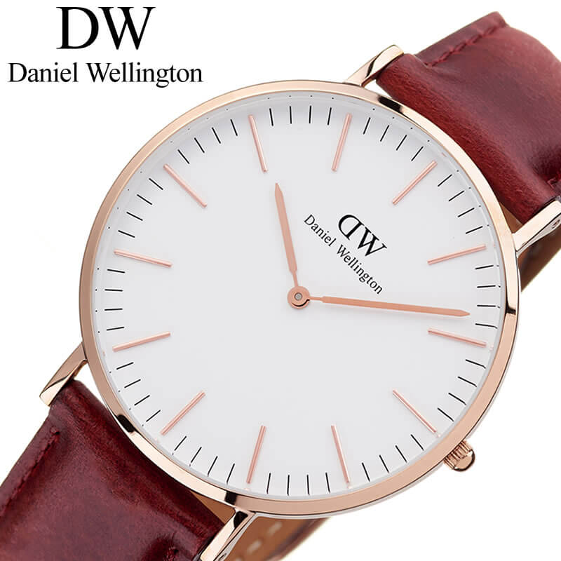 ダニエルウェリントン ビジネス腕時計 メンズ ダニエル ウェリントン 腕時計 Daniel Wellington 時計 クラッシック サフォーク Classic Suffolk メンズ 腕時計 ホワイト W-DW00100120 人気 おすすめ おしゃれ ブランド プレゼント ギフト 新社会人 父の日 新生活 新社会人