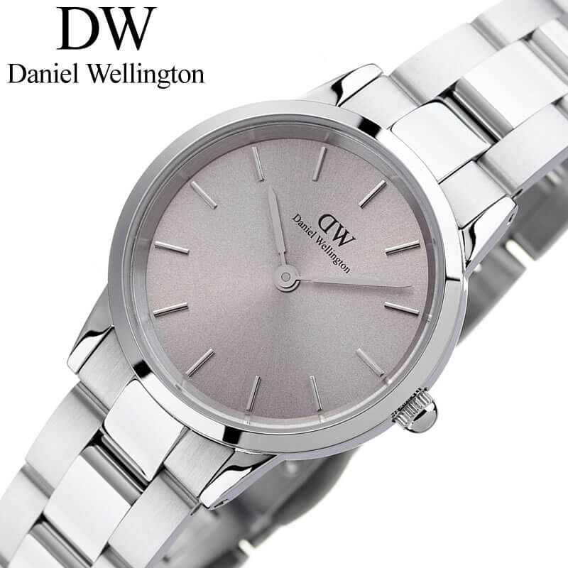 ダニエル ウェリントン 腕時計 Daniel Wellington 時計 アイコニック リンク Iconic Link レディース 腕時計 シルバー W-DW00100402 人気 おすすめ おしゃれ ブランド プレゼント ギフト 新社会人 母の日 プレゼント