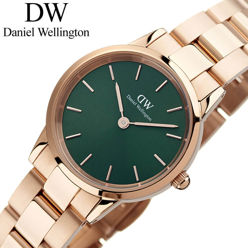 ダニエル ウェリントン 腕時計 Daniel Wellington 時計 アイコニック リンク Iconic Link レディース 腕時計 エメラルドグリーン W-DW00100421 人気 おすすめ おしゃれ ブランド プレゼント ギフト 新社会人 母の日