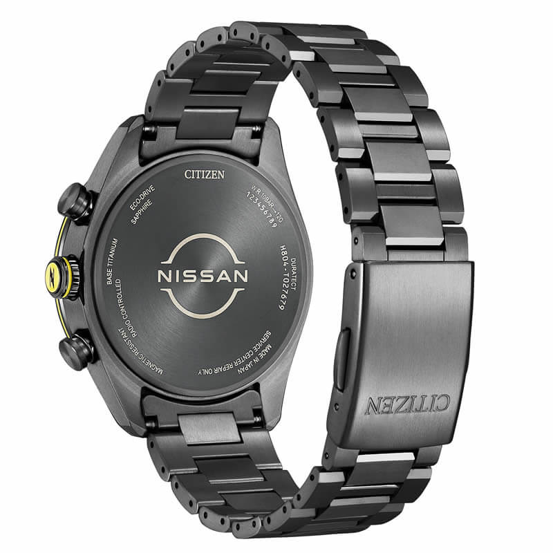 シチズン 腕時計 CITIZEN 時計 アテッサ 日産フェアレディZ コラボレーションモデル ATTESA NISSAN FAIRLADY Z メンズ ブラック クォーツ ソーラー エコ・ドライブ 電波時計 AT8185-89E 人気 おすすめ おしゃれ ブランド プレゼント ギフト