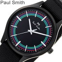 ポールスミス 腕時計 Paul smith 時計 PS メンズ 腕時計 ブラック クォーツ BT2-840-52 人気 おすすめ おしゃれ ブランド プレゼント ギフト 父の日 新生活 新社会人