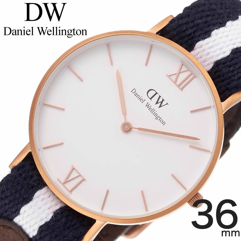 ダニエル・ウェリントン ギフト ダニエル ウェリントン 腕時計 Daniel Wellington 時計 グレース グラスゴー GRASE Glasgow ユニセックス ダニエルウェリントン腕時計 ピンクゴールド ホワイト 日本製クォーツ 36mm 0552DW 人気 おすすめ おしゃれ ブランド ギフト 新生活 新社会人