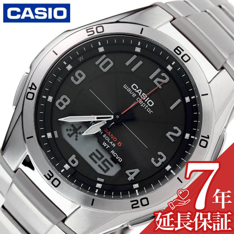 ウェーブセプター カシオ 腕時計 CASIO 時計 ウェーブセプター wave ceptor メンズ 腕時計 ブラック ソーラー ソーラー電波 電波ソーラー WVA-M640D-1A2JF 人気 おすすめ おしゃれ ブランド プレゼント ギフト 父の日