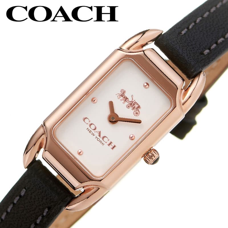 コーチ 腕時計 COACH 時計 レディース 腕時計 ホワイト CADIE カディ クォーツ 14504027 人気 おすすめ おしゃれ ブランド プレゼント ギフト 母の日 プレゼント