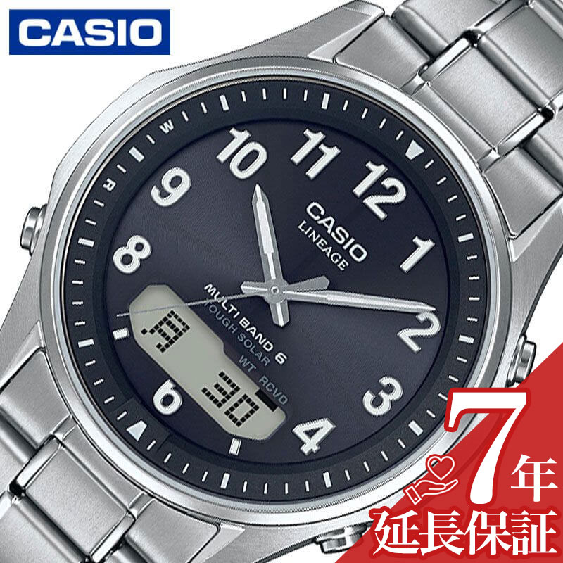 カシオ電波ソーラー腕時計CASIO...